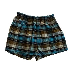 Vintage Sears Roebuck And Co 40's/50's Men's Plaid Swim Trunks Large